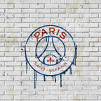 Official wallpaper mural from Paris Saint-Germain PSG football club 