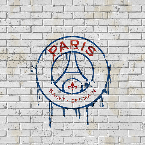 Official wallpaper mural from Paris Saint-Germain PSG football club 