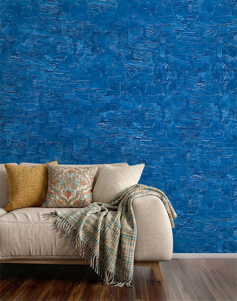 Van Gogh’s Blue Brush
