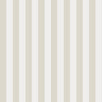 Wallpaper pattern of vertical beige stripes on a white background