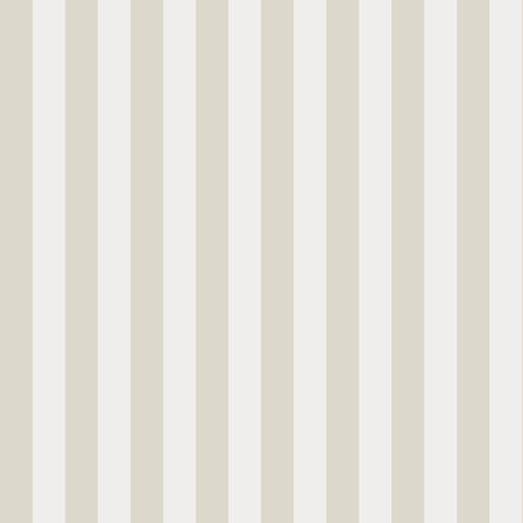 Wallpaper pattern of vertical beige stripes on a white background