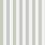 Kids wallpaper pattern of vertical gray and white stripes on a light gray background