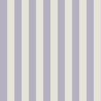 Kids wallpaper pattern of vertical purple and white stripes on a light purple background