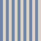 Kids wallpaper pattern of vertical blue and beige stripes
