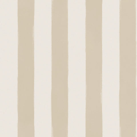 A beige striped wallpaper pattern.