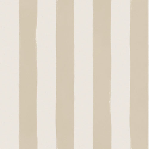 A beige striped wallpaper pattern.