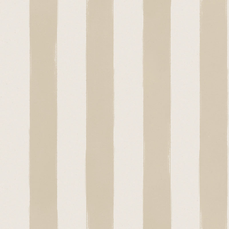 A beige striped wallpaper pattern.