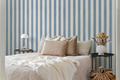 Brush Stripe: Dusty Blue