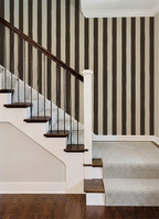 Brush Stripe: Espresso Linen