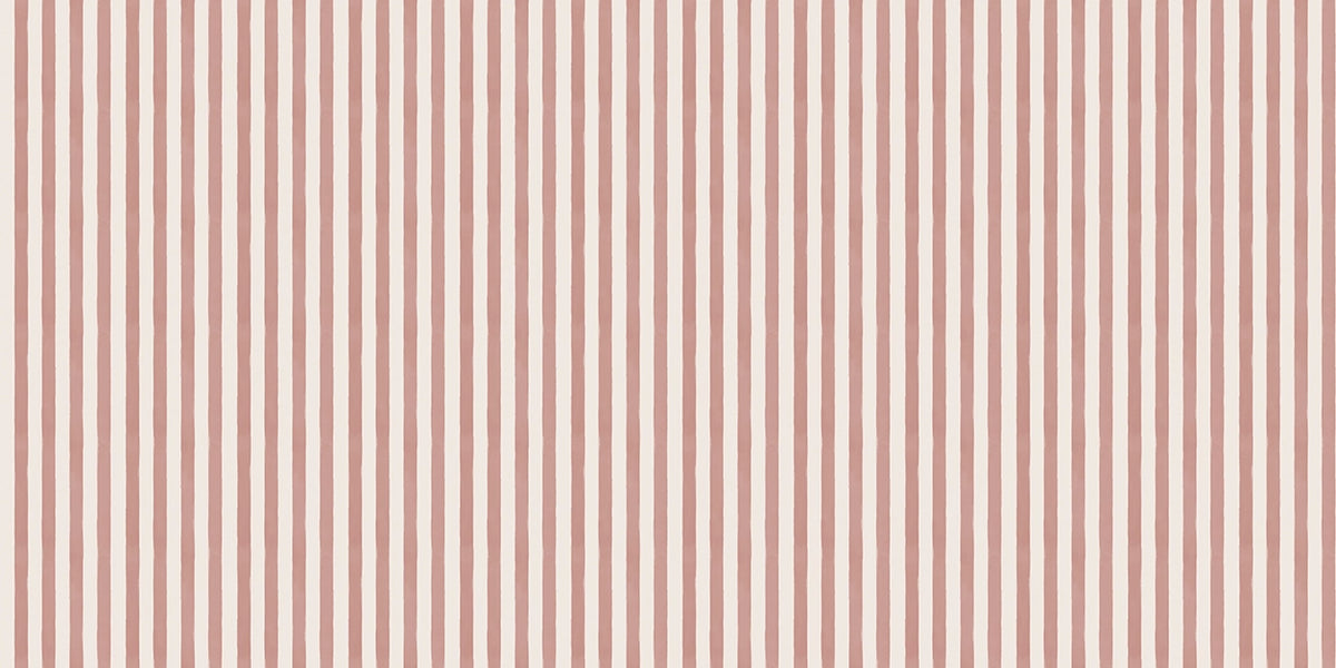 Brush Stripe: Blush