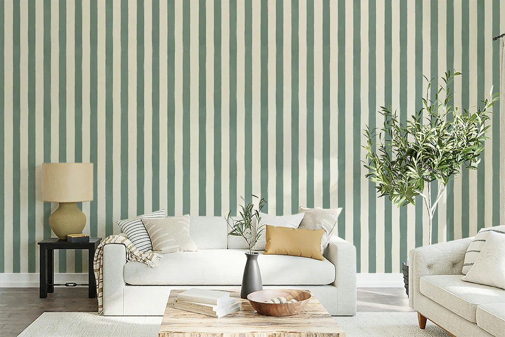 Brush Stripe: Eucalyptus