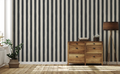 Brush Stripe: Charcoal