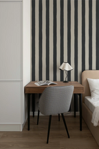 Brush Stripe: Charcoal