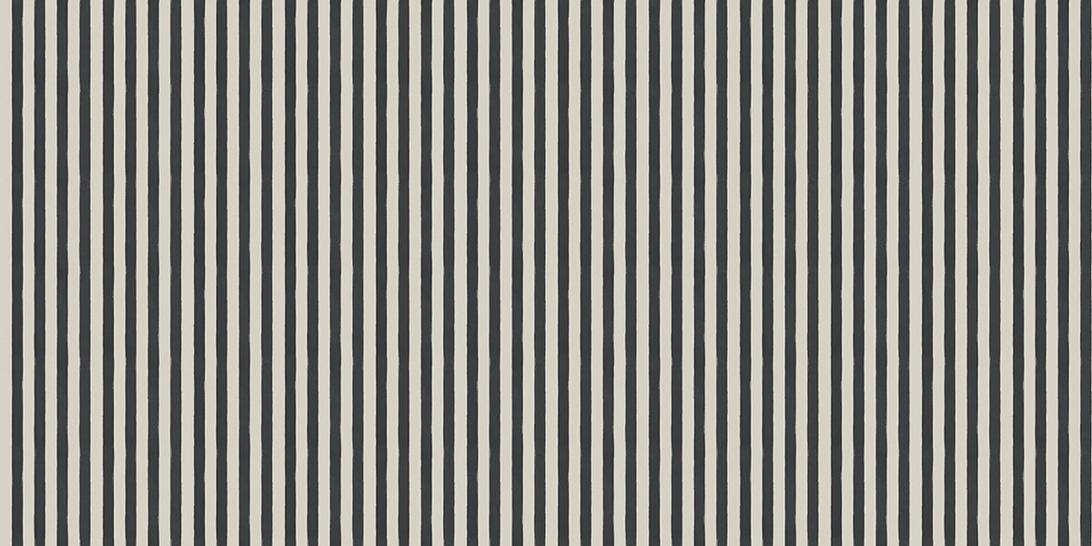 Brush Stripe: Charcoal