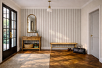 Brush Stripe: Taupe