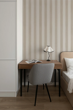 Brush Stripe: Greige