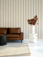 Brush Stripe: Greige