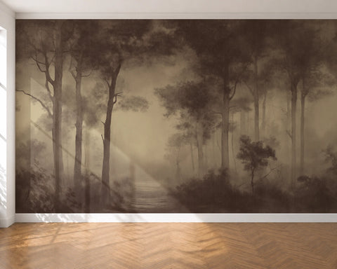 Midnight Arbor: Chocolate Sepia