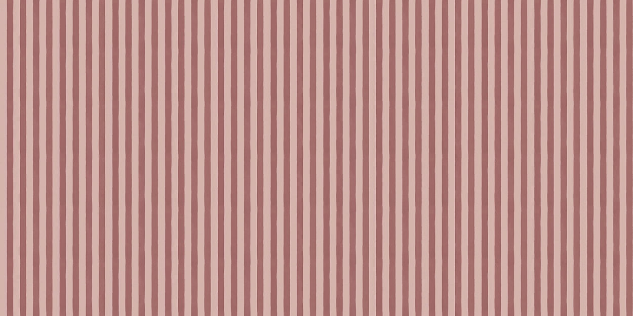Brush Stripe: Rose Blush