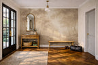 Whispering Canopy: Linen Beige