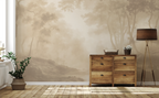Whispering Canopy: Linen Beige