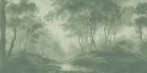 Whispering Canopy: Eucalyptus Green