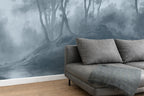 Whispering Canopy: Slate Blue