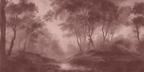 Whispering Canopy: Mulberry Rose