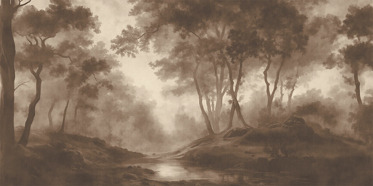 Whispering Canopy: Walnut Brown