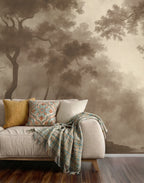 Whispering Canopy: Walnut Brown
