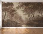 Whispering Canopy: Walnut Brown