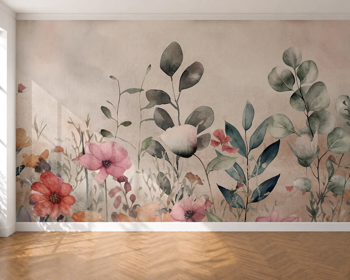 A Watercolored Garden