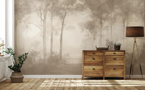 Midnight Arbor: Parchment Beige