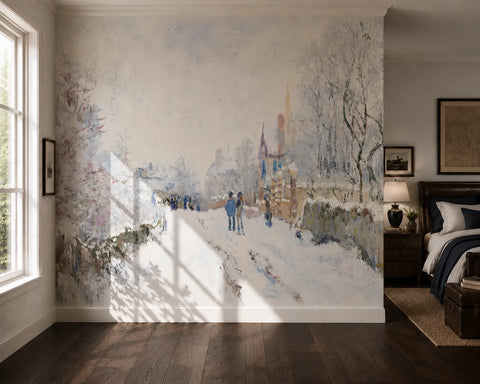 Snow at Argenteuil – Monet